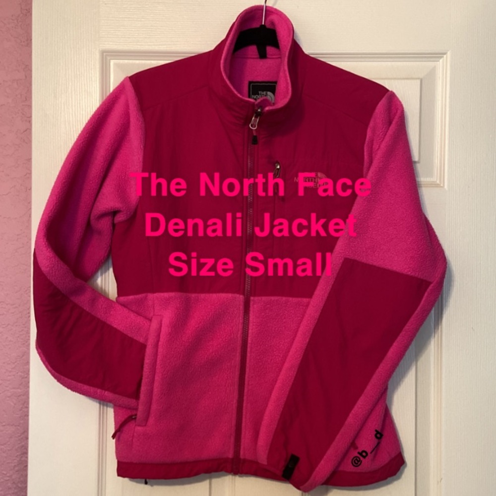 North Face Denali Pink Small